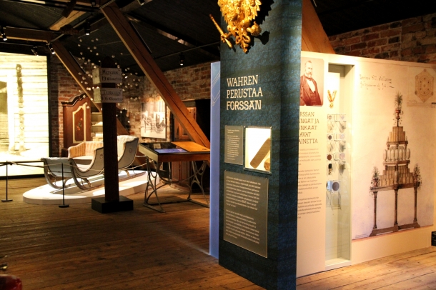 Kuva Forssan museon sisältä.